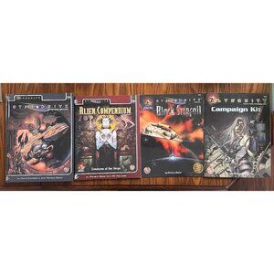 Alternity Campaign Kit, Stardrive Black Starfall, Alien Compendium, Campaign Set